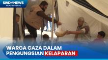 Ribuan Warga Gaza di Pengungsian Kelaparan, Relawan Bagikan Roti Panggang