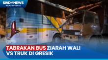 Korban Tewas Bus Tabrak Truk di Gresik Bertambah Jadi 5 Orang