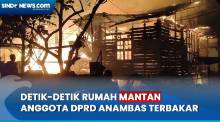 Rumah Mantan Anggota DPRD Kepulauan Anambas Terbakar, Kerugian Capai Ratusan Juta Rupiah