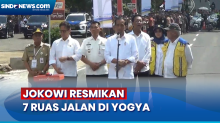 Jokowi Resmikan 7 Ruas Jalan dan 1 Jembatan Senilai Rp162 Milar di Yogya