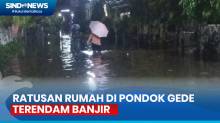 Ratusan Rumah di Perumahan Jatibening Permai Pondok Gede Terendam Banjir
