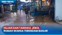 Hujan Deras dan Tanggul Jebol, Puluhan Rumah Warga Terendam Banjir