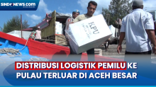 Jelang Pemilu, Distribusi Logistik ke Pulau Terluar di Aceh Besar Terus Dikebut