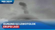 Gunung Ile Lewotolok Kembali Erupsi Pagi Ini, Tinggi Kolom Abu Capai 1.000 Meter