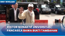 Jalani Pemeriksaan, Rektor Nonaktif Universitas Pancasila Bawa Bukti Tambahan