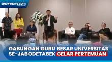 Guru Besar dan Akademisi Universitas se-Jabodetabek Gelar Pertemuan Bahas soal Permasalahan Demokrasi
