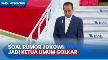 Jokowi Buka Suara soal Isu Dirinya Bakal Jadi Ketua Umum Golkar