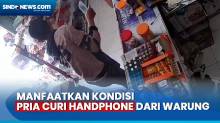 Manfaatkan Kondisi Sepi, Seorang Pria Curi Handphone dari Warung Kelontong