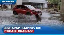 Banjir Kembali Rendam Jalan Boulevard Raya Kelapa Gading, Warga Berharap Pemprov Perbaiki Drainase