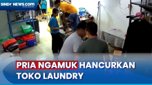 Hasil Cucian Rusak, Pria Hancurkan Toko Laundry di Apartemen Mediterania