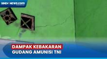 Dampak Ledakan Gudang Amunisi TNI di Ciangsana, Sejumlah Rumah Warga Rusak