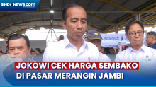 Jokowi Cek Ketersediaan Sembako di Pasar Merangin Jambi, Sebut Harga Baik dan Stabil