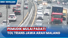 Pemudik Mulai Padati Tol Trans Jawa Arah Malang, Diprediksi Puncak Arus Mudik 6-8 April