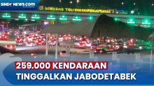 Jasa Marga: 259.000 Kendaraan Tinggalkan Jabodetabek di H-4 Lebaran