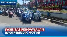 Polrestabes Semarang Berikan Pengawalan Pemudik Motor, Catat Rutenya