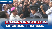 Uskup Agung Semarang Kunjungi Masjid Agung, Ucapkan Selamat Idul Fitri 1445 H