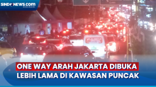Imbas One Way Arah Jakarta Dibuka Lebih Lama, Arus Lalin Jalur Puncak Bogor Padat