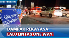 Dampak One Way, Ruas Tol Cipali Ramai Lancar sedangkan Jalan Dalam Kota Semarang Padat