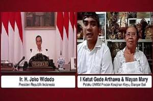 Omzet Anjlok 50%, Perajin Kayu Curhat ke Jokowi