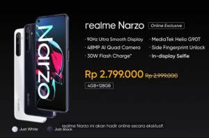 Realme Narzo Perdana Masuk Indonesia, Hanya Dijual Online