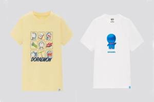 Doraemon Ulang Tahun ke-50, Uniqlo UT Rilis Koleksi Terbaru