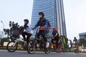 32 Jalur Alternatif CFD Jakarta Khusus untuk Pesepeda