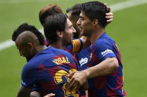 Suarez: Hasil Imbang Barcelona Tinggalkan Rasa Pahit