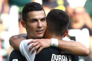 Jelang Derby Turin, Sarri Puji Duet Ronaldo-Dybala di Lini Depan Juventus