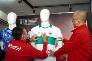 PSSI Luncurkan Jersey Tandang Timnas Indonesia