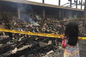 Lurah Sebut 190 Kios di Pasar Timbul Tomang Ludes Terbakar