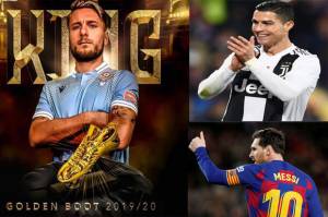 Ciro Immobile si Raja Penalti yang Akhiri Dominasi Ronaldo-Messi