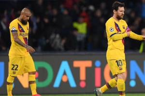 Messi Tinggalkan Camp Nou, Vidal : DNA Barcelona Hancur Berantakan