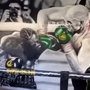 Viral! Mural Tyson TKO Wilder di Gym Baru Fury yang Canggih