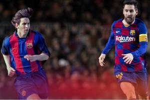 Barcelona Rayakan 20 Tahun Karier Lionel Messi