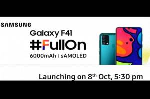 Galaxy F41 Hadir 8 Oktober, Ini Bocoran Desain dan Spesifikasi Utamanya