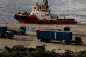 Progres Pembangunan Pelabuhan Kijing Pontianak Sudah 70 persen