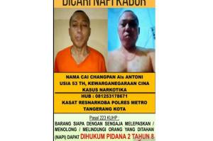 Dua Petugas Lapas Tangerang Jadi Tersangka Kaburnya Cai Changpan