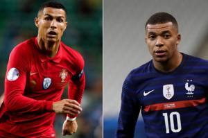 Deschamps Anggap Terlalu Dini Bandingkan Ronaldo dengan Mbappe