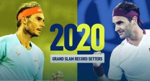 Rekor Grand Slam 2020 Rafael Nadal 20 Roger Federer 20