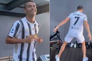 Ronaldo Selebrasi Siu, Eh, Fans Juventus dan Barcelona Ribut di Medsos