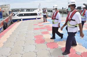 Tinjau Pelabuhan Patimban, Menhub: Tahap Pertama Siap Beroperasi November