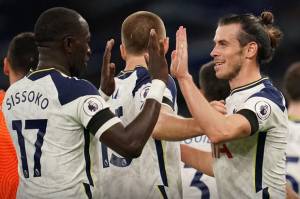 Gol Pertama Bale Dorong Tottenham Tempel Liverpool