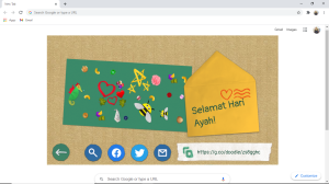 Google Doodle Ajak Bikin Kartu Ucapan Selamat Hari Ayah