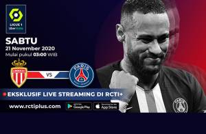 Jelang AS Monaco vs Paris Saint-Germain: Berharap Tuah Neymar