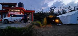 Tugas Baru Mitsubishi Outlander PHEV : Bersiaga di Gunung Merapi