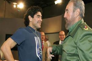 Persahabatan Abadi Maradona-Fidel Castro Meninggal di Tanggal yang Sama