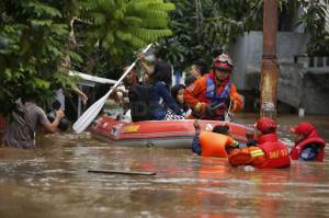 Dampak La Nina dan Hujan, BNPB Gelar Gladi Ruang Antisipasi Banjir Jakarta