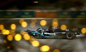 Kualifikasi GP Bahrain: Lewis Hamilton Raih Pole Position ke-98