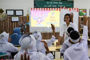 Di Hadapan Pelajar SD, Sri Mulyani: Bayar Pajak Menjaga Indonesia