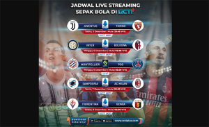 Jadwal Live Streaming Pertandingan Sepak Bola di RCTI Plus